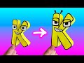 Paper Craft | REBORN RALR Alphabet Lore K