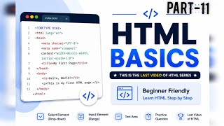 HTML Final Tutorial 🔥 | Select, Range, Textarea & Practice Question | web development | CSS Next 🚀