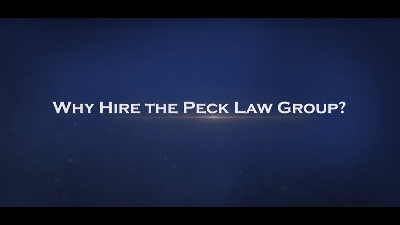 Why Hire the Peck Law Group Elder Abuse Attorneys?