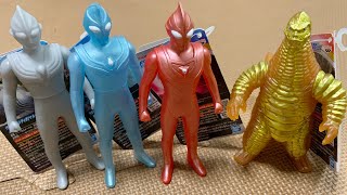 Prize Limited] Heisei Trilogy Ultra Soft Vinyl & Kaiju Soft Vinyl