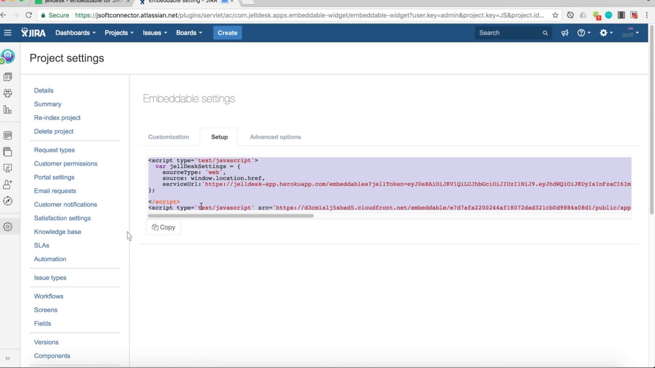 Embeddable For Jira Service Desk Youtube