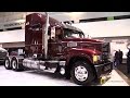 2016 Mack Pinnacle CHU613 70 Midrise Rowhide Sleeper Truck-Exterior Cabin Walkaround-2016 Truckworld