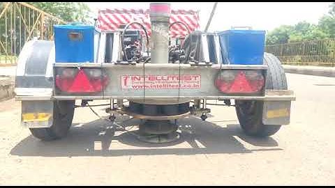 FWD Test || Site Test of Falling Weight Deflectometer Test on Pavement