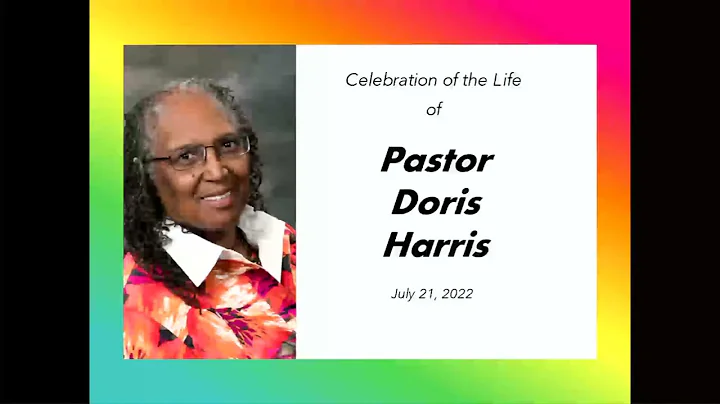 Funeral for Pastor Doris Harris