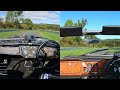 Triumph TR3A vs Triumph TR6 at Harewood Hillclimb 21st Sep 2025