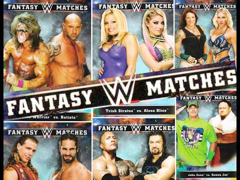 WWE Fantasy Matches Ultimate Warrior Undertaker Alexa Bliss and More Stars #wwe #prowrestling