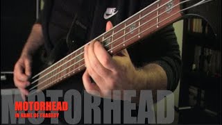 MOTORHEAD - In The Name Of Tragedy - BASS COVER