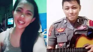 Tik Tok Duet Ama Pak Polisi Ganteng