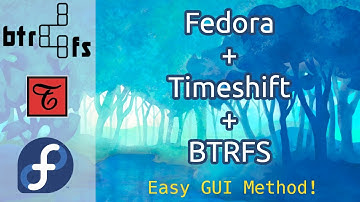 Installing Fedora with Timeshift compatible encrypted BTRFS Snapshots - Easy GUI Method!