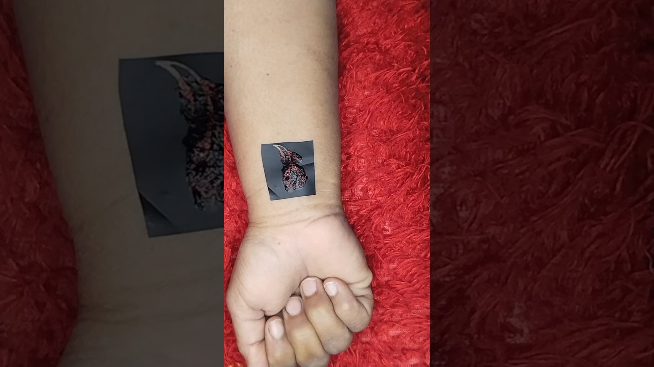 beautiful tattoo sticker design #shorts