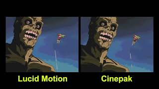 Saturn FMV Codec Comparison: Lucid Motion vs Cinepak