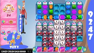 Candy Crush Saga Level 9247 NO BOOSTERS ✅🔄 Super Sugar Crush™ 24 SUZY screenshot 3