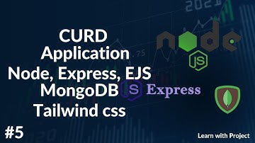 CURD Application Node  Express Ejs mongodb tailwind css route handle and register page design #5