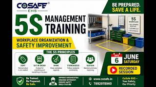5S Management Training | Workplace Organization & Safety Improvement | CoSafe EHS Online Training