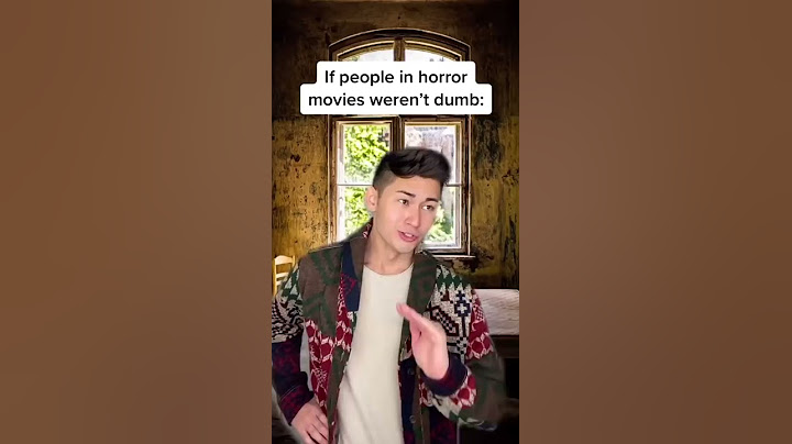 If People in Horror Movies Weren't DUMB 😂