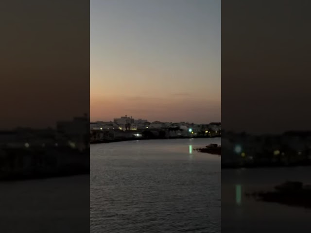 Atardecer rojo en uno de los lugares más bonitos de nuestra costa, Barbate #lacostadecadiz