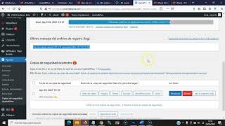 004 Copia de Seguridad Externa FTP UpdraftPlus PREMIUM