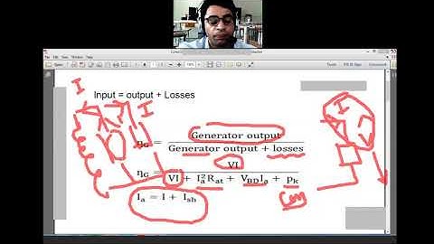 EE 206 Condition for Maximum Efficiency in DC Machine
