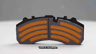 BAIYUN Brake cp2201 WVA29087 – ECE R90 Certified Brake Pads for Commercial Vehicles 2026