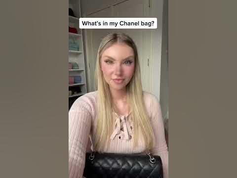 WHAT'S IN MY CHANEL BAG? #shorts #chanel #whatsinmybag 