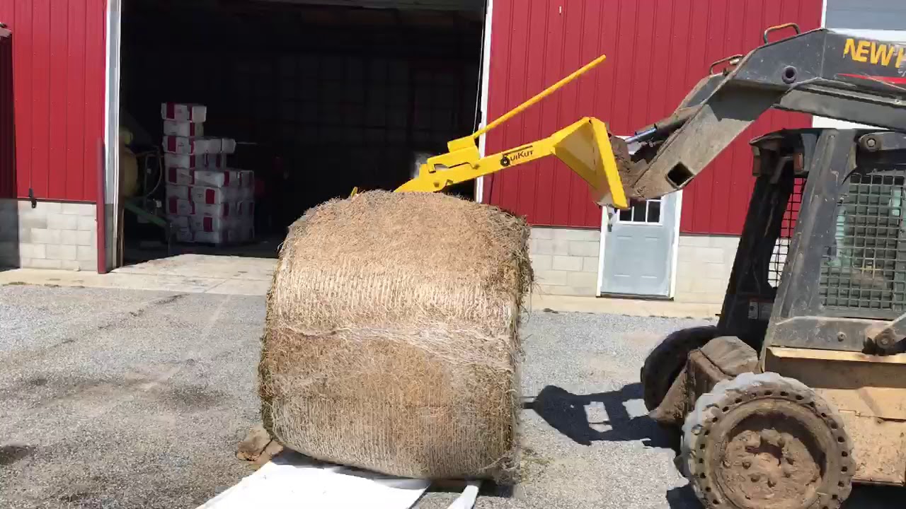 Bale Cutter Demonstration 