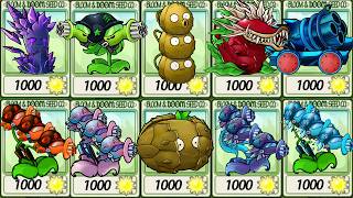 PvZ Fusion 3.9 Challenge - Ultimate Cham Threeline Fusion Plants VS the Ten Thousand Years Zombie screenshot 5