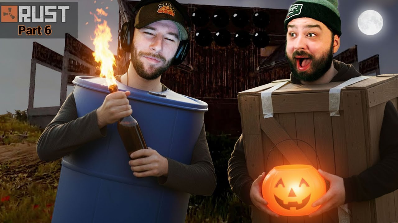 RUST Part 6: HAPPY HALLOWEEN! ft. Reid | chocoTaco Rust Gameplay - YouTube