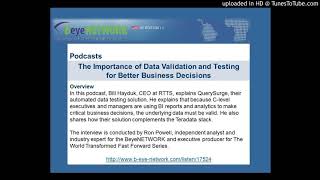 The Importance of Data Validation and Testing for Better Business Decisions