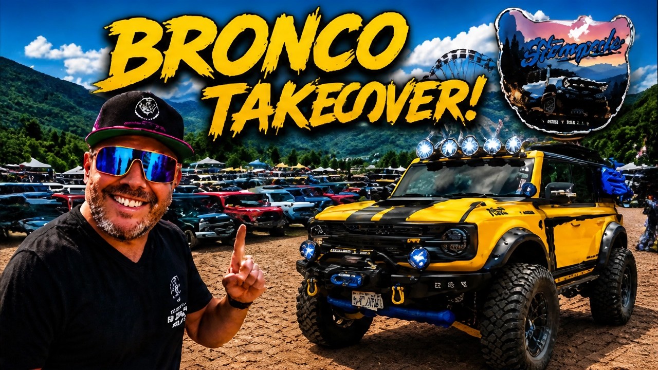 Ford Bronco Stampede Takes Over Pigeon Forge! | Best Bronco Event of 2026?