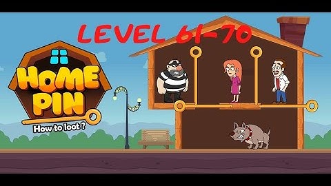 Home Pin - How To Loot? - Pull Pin Puzzle. Level 61-70 Walkthrough