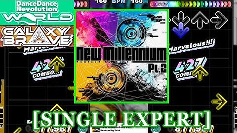 【DDR WORLD】 New Millennium Pt.2 / Remixed by Zekk [SINGLE EXPERT] 譜面確認+Clap