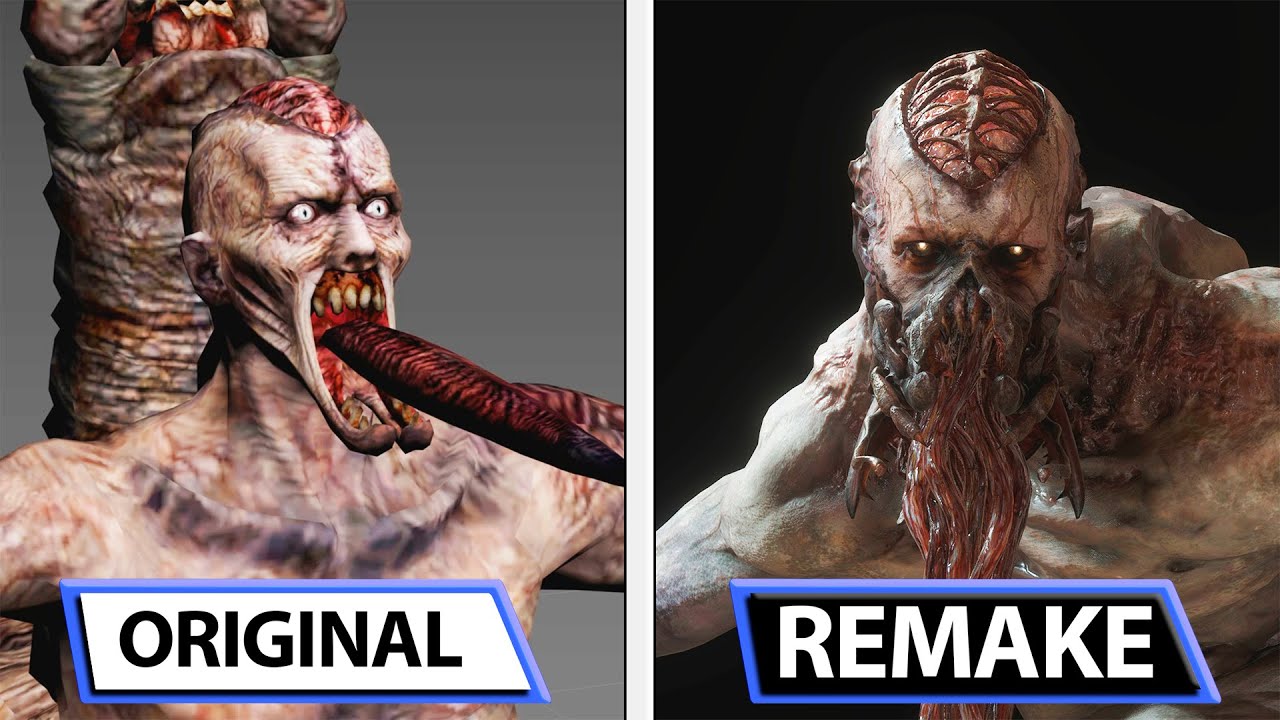 Resident Evil 4 Remake + Separate Ways | Original VS Remake | Monsters & Characters Comparison