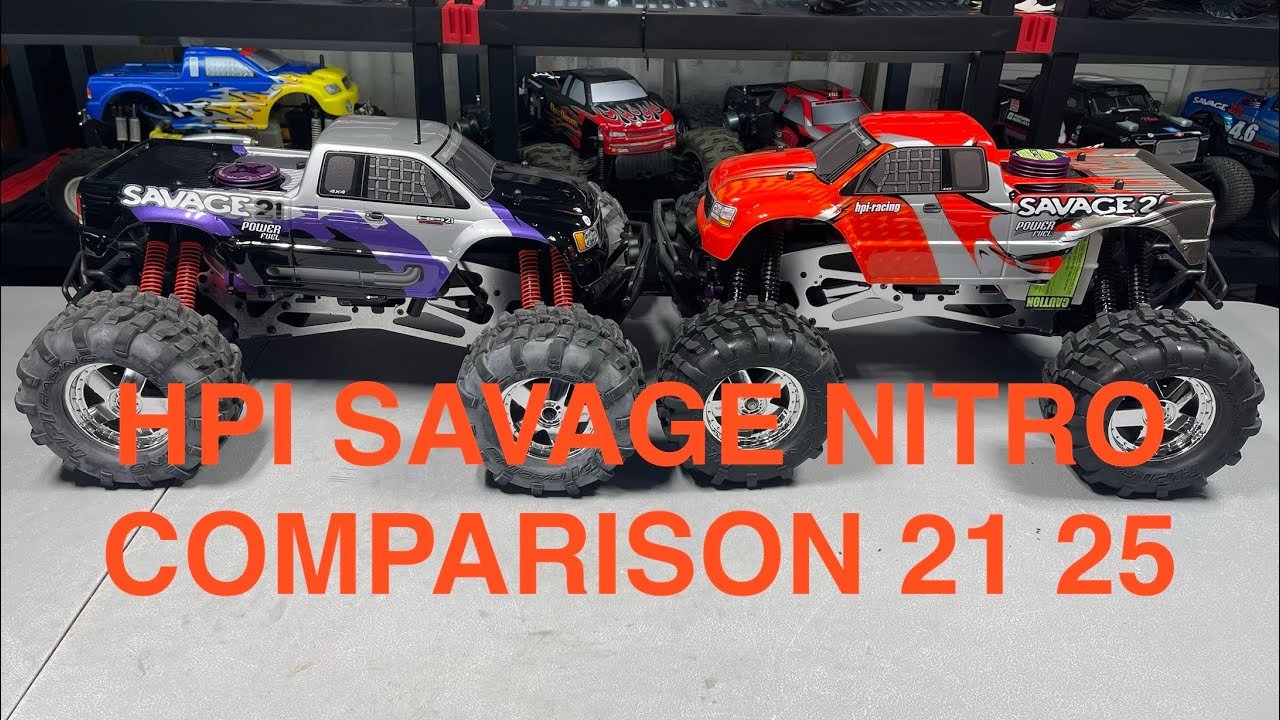 Savage 21 to Savage 25 Differences. Nitro - YouTube