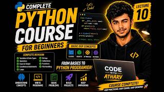 🐍 COMPLETE PYTHON COURSE 2026 | LECTURE 10: Basic OOP & Complete Course Revision 🎓 | CDP PROJECT