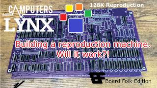 Building a Camputers Lynx 128K reproduction.