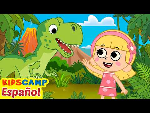 Canción de Dinosaurios 🦖 | Canción de Animales | Canciones Infantiles | Campo Infantil
