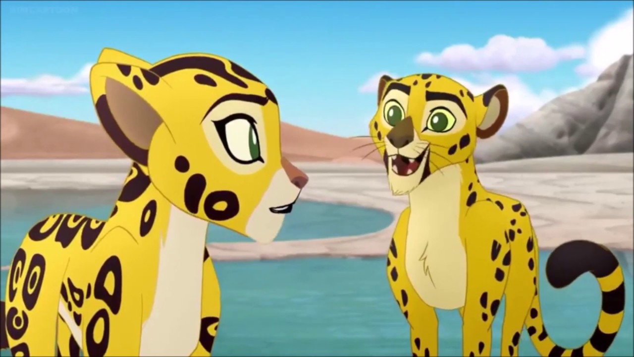 Cheetah from the lion guard