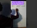 ‎How to Solve Radical Equations Quickly and Easily #mathshorts #radical Equations
