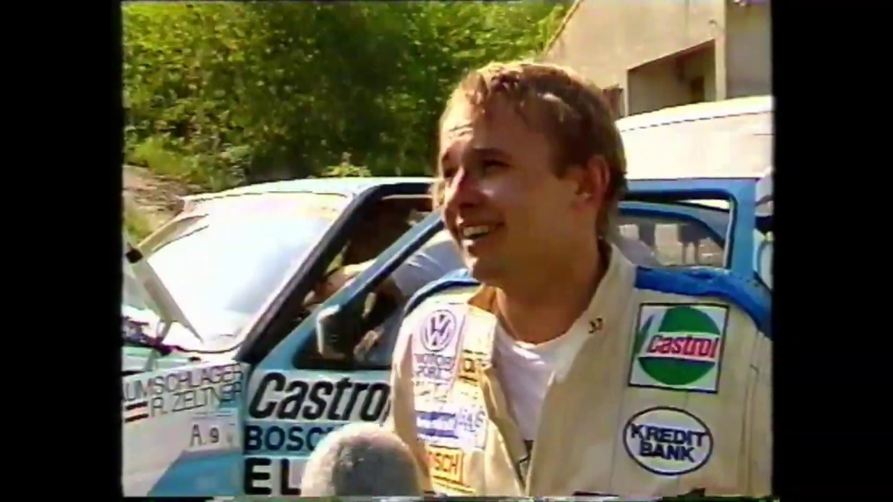 Korsika Rallye 1990   ORF   Baumschlager 5  Platz