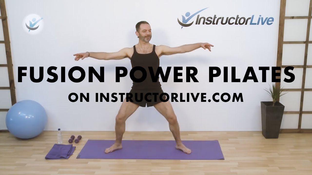 Fusion Power Pilates at InstructorLive.com