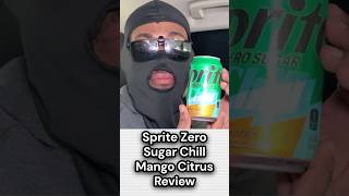 Sprite Zero Sugar Chill Mango Citrus Review #sprite #soda #tastetest #shorts