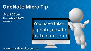 OneNote: Turning photo to background to write on it