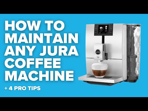 How to clean and descale any at home Jura Coffee Machine
