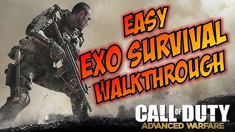 Call of Duty: Advanced Warfare EASY Walkthrough for all Exo Survivor Trophy / Achievements in 2025
