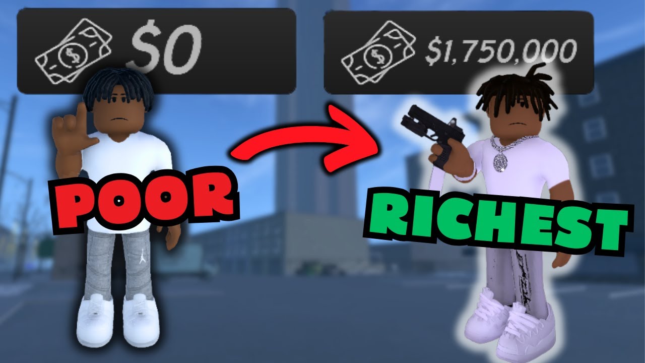 Я провел 24 ЧАСА в роли САМОГО БОГАТОГО НУБА в Южном Бронксе The Trenches Roblox!