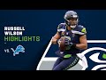 Russell Wilson's Best Plays From 4-TD Game  vs. Lions | NFL 2021 Highlights
