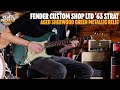 No Talking...Just Tones | Fender Custom Shop LTD &#39;63 Strat Relic Aged Sherwood Green Metallic