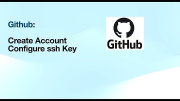Github.com - Create account and SSH Key configuration