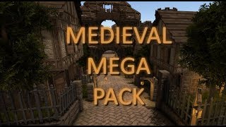 Medieval Mega Pack | Unity Asset Package | Release Trailer Walk-through