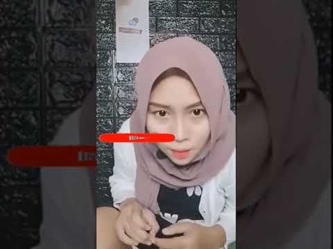 hijab kelihatan cd putih